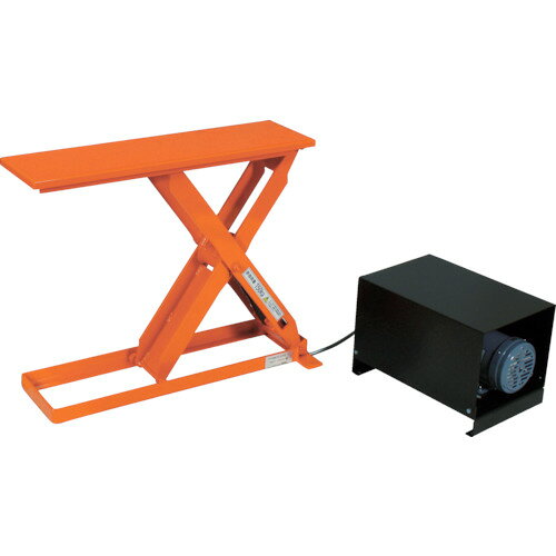 ■TRUSCO スリムリフト150kg 電動油圧式 900X250 HLE152509(4644549)[法人限定][直...