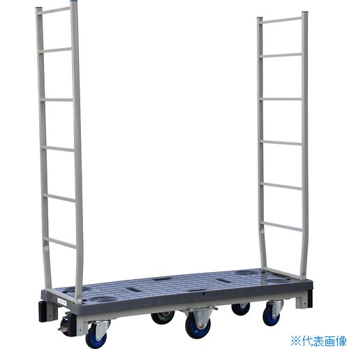 オレンジブック トラスコ中山　TRUSCOワコーパレット スリムカート(段積タイプ)ブレーキ付 〔品番:WSC1B〕[ 注番:4677668]特長●キャスターは静音タイプを使用しています。●両サイド枠は差し込みタイプです。用途●商品のピッキング、輸送から店舗内の陳列までの作業が可能。●狭い通路も簡単に移動。仕様●均等荷重(kg)：500●長さ(mm)：1270●幅(mm)：442●高さ(mm)：215●ハンドル高さ(mm)：1500●キャスター径(mm)：固定130mm、自在100●タイプ：ブレーキ付仕様2●組立式(両サイド枠差込み)●キャスター径：固定130mm、自在100mm●自在キャスター4個、固定キャスター2個●段積タイプ材質/仕上●フレーム:スチール●フレーム表面処理:粉体塗装●架台部:ポリプロピレン(PP)●キャスター金具:スチール●車輪:ジェンゴムセット内容/付属品注意原産国（名称）日本JANコード本体質量28kgオレンジブック トラスコ中山　TRUSCOワコーパレット スリムカート(段積タイプ)ブレーキ付 〔品番:WSC1B〕[注番:4677668][本体質量：28kg]《包装時基本サイズ：270×442×500》〔包装時質量：31000g〕分類》搬送機器》運搬台車》店舗用運搬車☆納期情報：メーカー直送品（送料元払い）【法人限定＝会社名ご記入お願い致します。】 ※北海道・沖縄・離島は運賃別途商品も含む