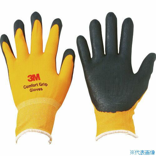 ■3M 一般作業用コンフォートグリップグローブ オレンジ Mサイズ GLOVEORAM(4696085)