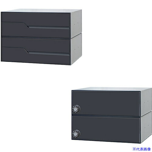 ■田島メタルワーク メイルボックス(前入後出)MX−92−36FBY−2−B MX9236FBY2B(4703547)[送料別途お見積り]..