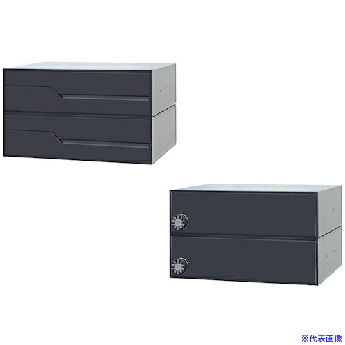 ■田島メタルワーク メイルボックス(前入後出)MX−91−36FBU−2−B MX9136FBU2B(4703593)[送料別途お見積り]..