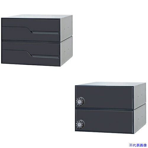 ■田島メタルワーク メイルボックス(前入後出)MX−91−28FBY−2−B MX9128FBY2B(4705124)[送料別途お見積り]..