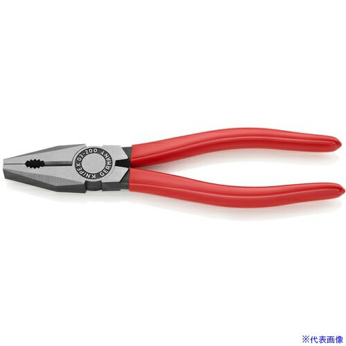 ■KNIPEX ペンチ プラスチックハンドル 200mm 0301200(4713311)