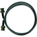 ■テイシン BNC付同軸ケーブル0.5m BNCプラグ両端付 1.5D-2V CCA6005A(4718259)