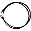 ■テイシン BNC付同軸ケーブル2.0m BNCプラグ両端付 RG-58A/U CCA7020A(4718321)