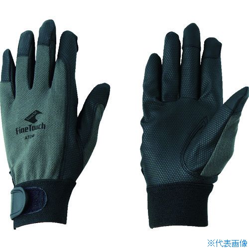 オレンジブック トラスコ中山　TRUSCOアトム ファインタッチ グレー M 〔品番:2027GM〕[ 注番:4728335]特長●着用したままタッチパネル操作が可能なフィットグローブです。●銅繊維入りでタッチパネルがサクサク動きます。●通気性が良く、軽くてグリップが効きます。●指先の細かな作業も可能です。用途●運搬、建築用。●機械整備作業。●タッチパネル・スマートフォンの操作。仕様●色：グレー●サイズ：M●全長(cm)：22.0±0.5●手のひら周り(cm)：18.8±0.6●中指長さ(cm)：7.8±0.2●厚さ(mm)：0.65仕様2●袖口：マジック式材質/仕上●合成皮革、ポリエステルセット内容/付属品注意原産国（名称）中国JANコード4970181207931本体質量55gオレンジブック トラスコ中山　TRUSCOアトム ファインタッチ グレー M 〔品番:2027GM〕[注番:4728335][本体質量：55g]《包装時基本サイズ：286×94×31》〔包装時質量：56g〕分類》保護具》作業手袋》合成皮革・人工皮革手袋☆納期情報：仕入れ先通常在庫品 (欠品の場合有り)