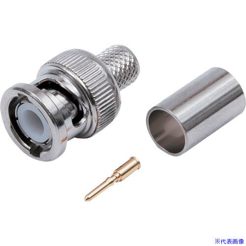 ■TYC BNCコネクタストレートプラグ BNCP5DAK(4749067)[送料別途お見積り][法人限定][メーカー取寄]