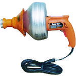 ■KANTOOL 排水管掃除機 電動ハンディロッダーPH-20R ワイヤー付き PH20R1(4753151)[法人限定][直送元]