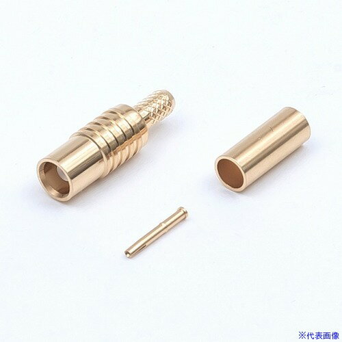 ■TYC MCXコネクタストレートジャック MCXJ316(4755407)[送料別途見積り][法人・事業所限定][掲外取寄]