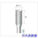 ■ナカニシ チタンコート超硬カッター 円筒型 ダブルカット φ9.5×19×軸φ6 21516(4762126)