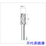 ■ナカニシ 超硬アルミカッター 円筒型 アルミカット・エンドカット付 φ9.5×19×軸φ6 26806(4764234)