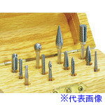 ■ナカニシ 超硬カッター セット 12本入 軸φ3 28141(4764331)