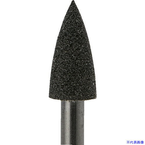 ■ナカニシ シリコンポリッシャー 10本入 砲弾型 φ3×7×軸φ1.6 #180 46011(4766474)