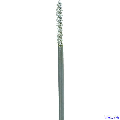 オレンジブック トラスコ中山　TRUSCOナカニシ インサイドブラシ 2本入 φ1.7×12×軸φ1.6 #600 〔品番:51575〕[ 注番:4769562]特長●円筒内面、曲面仕上げなどや様々な加工に応用できるブラシです。●円筒内面、ネジ穴内面、パイプ内径等の通常のブラシでは対応できない部分仕上げ加工が可能です。用途●円筒内面、ねじ穴、パイプ内面、交差穴のバリ取りに最適。●金属、非鉄金属、プラスチック、ゴム等、各種材質への加工ができます。仕様●全長(mm)：50●外径(mm)：1.7●ブラシ部長さ(mm)：12●軸径(mm)：1.6●毛材：GC砥粒入りナイロン●適合内径(mm)：1.7●最高使用回転数(rpm)：5000●粒度(#)：600仕様2●入数：2本材質/仕上セット内容/付属品注意●安全のため、保護メガネなど、保護具を必ず着用してください。●最高使用回転速度以下で使用してください。●ご使用に際しては、必ず回転調整付きの精密電動工具をご使用ください。エアーツールは使用不可です。●回転方向は、必ず正転（右回転）にてご使用ください。●作業開始に際しては、ツールを加工する穴や内面に挿入してから電動工具を始動してください。原産国（名称）日本JANコード4560264461673本体質量3gオレンジブック トラスコ中山　TRUSCOナカニシ インサイドブラシ 2本入 φ1.7×12×軸φ1.6 #600 〔品番:51575〕[注番:4769562][本体質量：3g]《包装時基本サイズ：10×10×52》〔包装時質量：3g〕分類》電動・油圧・空圧工具》研削研磨用品》軸付ブラシ☆納期情報：仕入れ先通常在庫品 (欠品の場合有り)