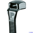■PANDUIT ナイロン結束バンド コンタータイ 耐候性タイプ 黒 2.5×104×1.0 1袋1000本入 CBR1MM0(4774426)