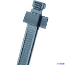 ■PANDUIT ナイロン結束バンド スタストラップ 3.4×206×1.0 耐候性タイプ 黒 1000本入 SST2IM0(4775457)×5[送料別途お見...