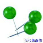 ■VELOS 豆マップ画鋲 45本 緑 D117GR(4783372)×5[送料別途お見積り][法人限定][外直送]