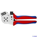 ■KNIPEX 4マンドレル デジタル圧着ペンチ 0.14ー6.0 975265DG(4787528)