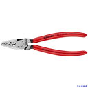■KNIPEX エンドスリーブ用圧着ペンチ プラスチックハンドル 9771180(4787617)