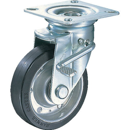 ■ハンマー 特殊ゴム車 Jシリーズ 自在 SP付 150mm 413JXRZ150(4789059)