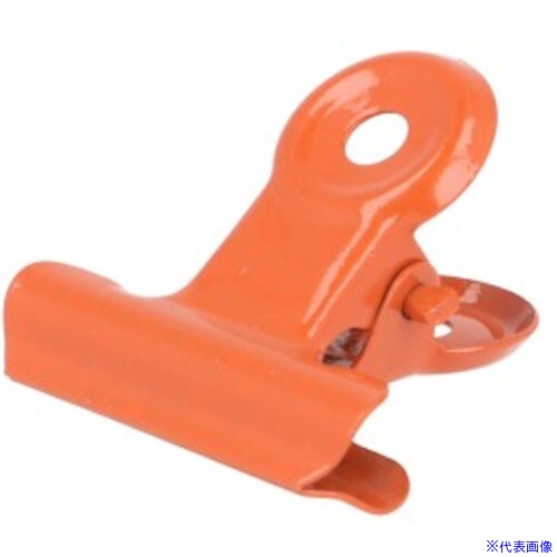 ■ベロス 豆 カラー目玉クリップ 5個 レンガ PC55E(4791281)×5[送料別途見積り][法人・事業所限定][外直..