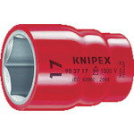■KNIPEX 絶縁ソケット 3/8X3/8mm 983738(4793200)