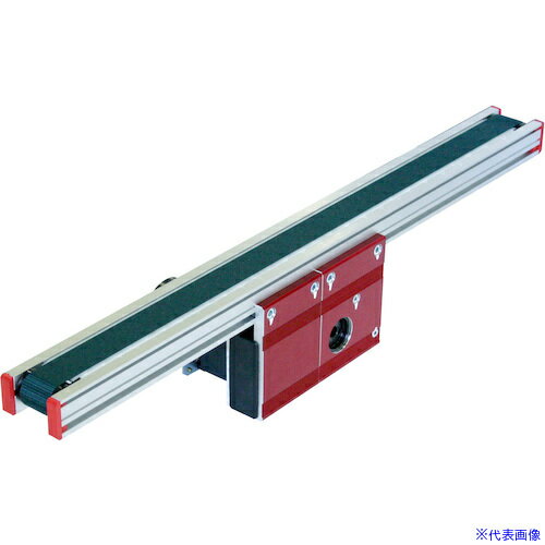 ■NKE 平ベルトコンベアCSJ30・モーター直結取付・ベルト幅：150mm・プーリ間長：707mm・減速比60・モー..