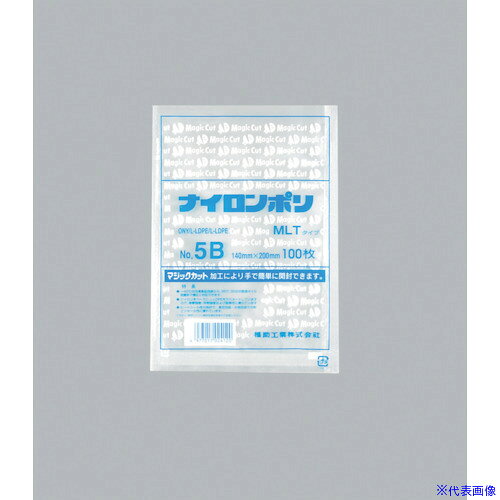 ■福助 ナイロンポリ MLTタイプ NO.5B 0701599(4810166)×26[送料別途お見積り][法人限定][掲外取寄]