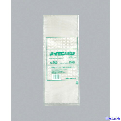 オレンジブック トラスコ中山　TRUSCO福助 ナイロンポリ VTタイプ NO.4A8 〔品番:0703605〕[ 注番:4811764]特長●真空包装可能です。用途●真空仕様●縦(mm)：330●横(mm)：130●厚さ(mm)：0.055仕様2材質/仕上●ONy15／LD20／LLD20セット内容/付属品注意原産国（名称）日本JANコード4977017024663本体質量480gオレンジブック トラスコ中山　TRUSCO福助 ナイロンポリ VTタイプ NO.4A8 〔品番:0703605〕[注番:4811764][本体質量：480g]分類》梱包用品》梱包結束用品》ポリ袋☆納期情報：メーカー取り寄品（弊社より発送）