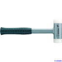 ■HALDER SUPERCRAFTハンマー スティール製ハンドル付ナイロン(白) 頭径30mm、長さ295mm 3377.030(4818326)