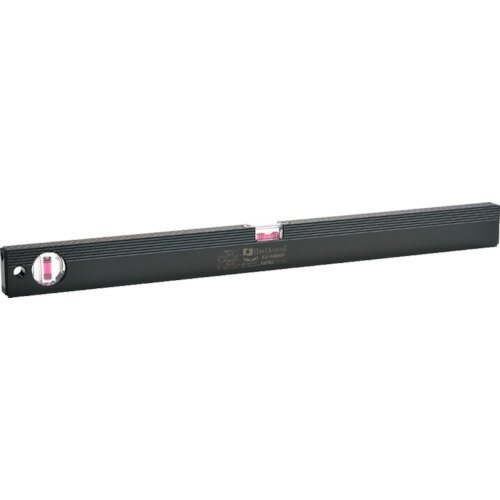 ■エビスダイヤモンド 磁石付ベーシックレベルブラック 600mm ブラック/レッド ED60MBR(4850629)