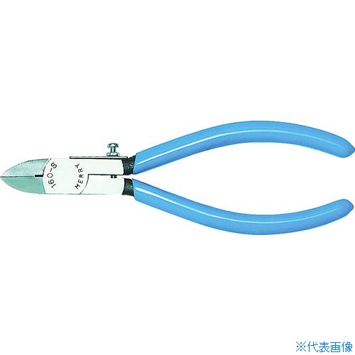 オレンジブック トラスコ中山　TRUSCOメリー ハイプラニッパ(精密刃)150mm 〔品番:160S150SP〕[ 注番:4855272]特長●精密刃仕上げ品です。●刃先は特に薄く、シャープで、プラスチックの精密切断に最適です。●刃のくい違い防止・ばね落下防止ストッパー付です。●通常刃付けよりさらに刃部を鋭くし、切れ味向上や切断面の仕上がりを重視しました。●匠の刃付け技術を駆使して精度の高い切れ味を実現しています。仕様●全長(mm)：150●刃表面形状：精密刃●切断能力(mm)樹脂：φ5仕様2●ラウンド刃●ばね付●ばね落下防止板付●刃のグイチ防止ネジ付●ソフトカバー付材質/仕上●炭素鋼●グリップ：ポリ塩化ビニールセット内容/付属品注意●樹脂とは軟質樹脂のことで、アクリル・ガラス繊維など硬い樹脂の使用には適しません。原産国（名称）日本JANコード4953881323323本体質量107gオレンジブック トラスコ中山　TRUSCOメリー ハイプラニッパ(精密刃)150mm 〔品番:160S150SP〕[注番:4855272][本体質量：107g]《包装時基本サイズ：207×76×16》〔包装時質量：125g〕分類》手作業工具》プライヤー・ニッパ・ピンセット》ニッパプラスチック用☆納期情報：仕入れ先通常在庫品 (欠品の場合有り)