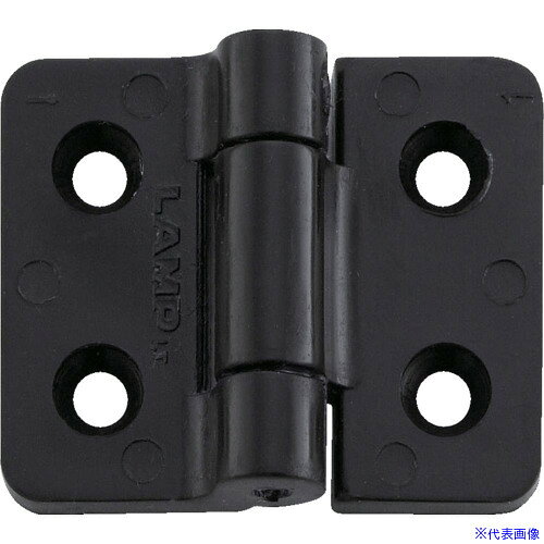 ■SUGATSUNE (170023854)HG-MF08-BL ミニフラットトルクヒンジ ブラック HGMF08BL(4860918)