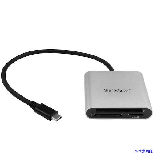 ■StarTech USBカードリーダー/USB−C/SD/microSD/CompactFlashカード/TB3 FCREADU3C(4892533)