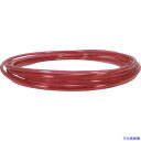 ■チヨダ TEタッチチューブ 4mm/20m クリアレッド TE4X2.520CR(4918495)