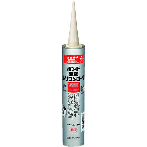 オレンジブック トラスコ中山　TRUSCOコニシ ボンド変成シリコンコーク 333ml アイボリー #57278 〔品番:57278〕[ 注番:4922085]特長●耐久・耐候性・耐熱・耐寒性に優れています。●日本シーリング材工業会JSIA F☆☆☆☆規格品です。●表面塗装性良好です。用途●モルタル・コンクリートのひび割れや、すき間シールに。仕様●色：アイボリー●容量(ml)：333仕様2●使用温度範囲：-30〜90℃●日本シーリング材工業会 JSIA F☆☆☆☆認定品●カートリッジタイプ材質/仕上●主成分：変成シリコーン樹脂系セット内容/付属品注意原産国（名称）日本JANコード4901490572786本体質量515gオレンジブック トラスコ中山　TRUSCOコニシ ボンド変成シリコンコーク 333ml アイボリー #57278 〔品番:57278〕[注番:4922085][本体質量：515g]《包装時基本サイズ：320×50×50》〔包装時質量：516g〕分類》化学製品》接着剤・補修剤》建築用シーリング剤☆納期情報：仕入れ先通常在庫品 (欠品の場合有り)