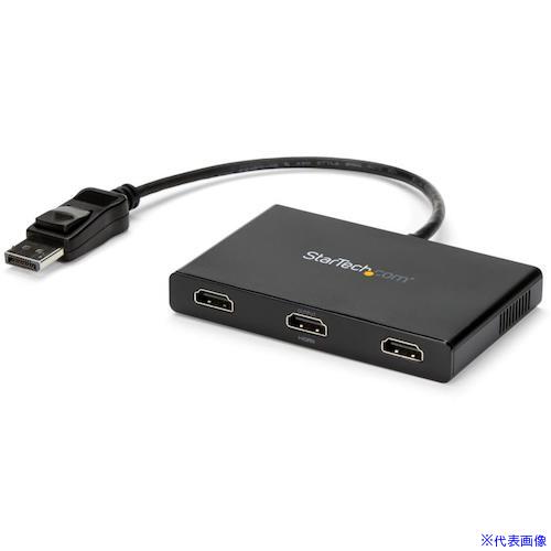 ��StarTech MST�ϥ�/DP 1.2 �� 3x HDMI/�ȥ�ץ�1080p/Windows�Τ��б� MSTDP123HD(4929786)