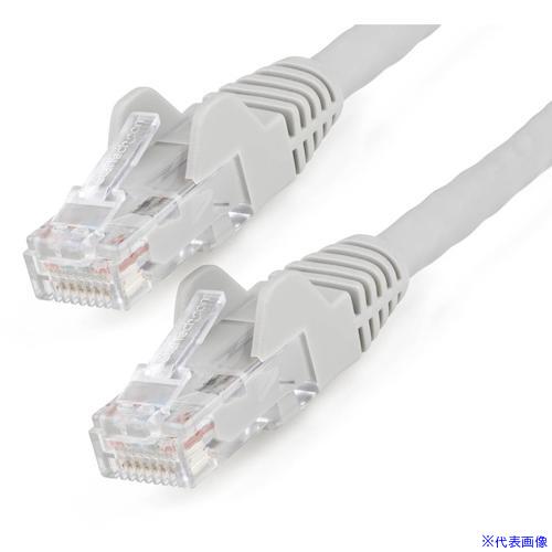 ■StarTech カテゴリ6(CAT6)LANケーブル/3m/グレー/低煙ゼロハロゲン N6LPATCH3MGR(4931381)