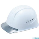 ■タニザワ エアライト搭載ヘルメット通気孔付き(PC製・透明ひさし型) ST#1610-JZV(EPA) 帽体色 ホワイト 1610JZVV2W3J(4935012)