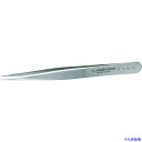 ■リンドストローム 静電気対策精密ピンセット 全長120×幅10mm 先丸型 TL3SASL(4982142)