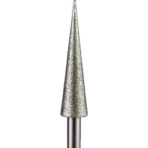 オレンジブック トラスコ中山　TRUSCOMinimo 電着ダイヤモンドバー#140 Φ6 〔品番:AD2604〕[ 注番:4987187]特長●ダイヤモンド砥粒の突出しが大きく切れ味に優れています。●仕上げ面粗さを特に要求されない粗研削加工に最適です。仕様●粒度(#)：140●刃径(mm)：6●刃長(mm)：25●軸径(mm)：3●全長(mm)：65●最高使用回転数(rpm)：43000●形状：円錐鋭角●先端角(°)：12.5仕様2●適合素材：セラミックス、ガラス、工具鋼、合金鋼、超硬合金、サーメット材質/仕上セット内容/付属品注意原産国（名称）日本JANコード4571130851818本体質量10gオレンジブック トラスコ中山　TRUSCOMinimo 電着ダイヤモンドバー#140 Φ6 〔品番:AD2604〕[注番:4987187][本体質量：10g]《包装時基本サイズ：17×91×17》〔包装時質量：10g〕分類》電動・油圧・空圧工具》研削研磨用品》ダイヤモンドバー☆納期情報：仕入れ先通常在庫品 (欠品の場合有り)