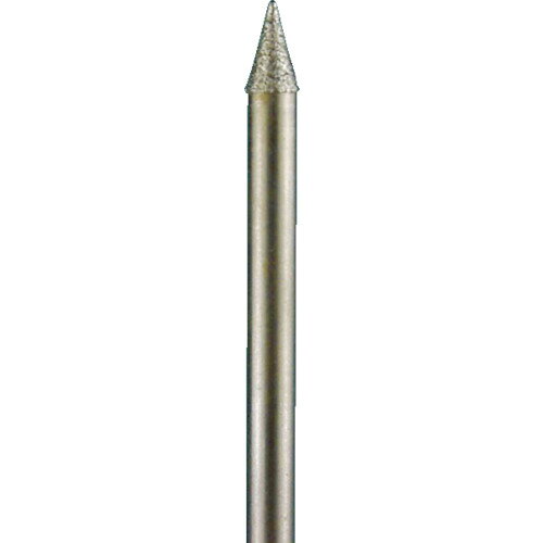 オレンジブック トラスコ中山　TRUSCOMinimo 電着ダイヤモンドバー#120 Φ3 〔品番:AD2611〕[ 注番:4987209]特長●ダイヤモンド砥粒の突出しが大きく切れ味に優れています。●仕上げ面粗さを特に要求されない粗研削加工に最適です。仕様●粒度(#)：120●刃径(mm)：3●刃長(mm)：5.6●軸径(mm)：3●全長(mm)：45.5●最高使用回転数(rpm)：100000●形状：円錐30°鋭角●先端角(°)：30仕様2●適合素材：セラミックス、ガラス、工具鋼、合金鋼、超硬合金、サーメット材質/仕上セット内容/付属品注意原産国（名称）日本JANコード4571130851832本体質量12gオレンジブック トラスコ中山　TRUSCOMinimo 電着ダイヤモンドバー#120 Φ3 〔品番:AD2611〕[注番:4987209][本体質量：12g]《包装時基本サイズ：70×12×12》〔包装時質量：6g〕分類》電動・油圧・空圧工具》研削研磨用品》ダイヤモンドバー☆納期情報：仕入れ先通常在庫品 (欠品の場合有り)