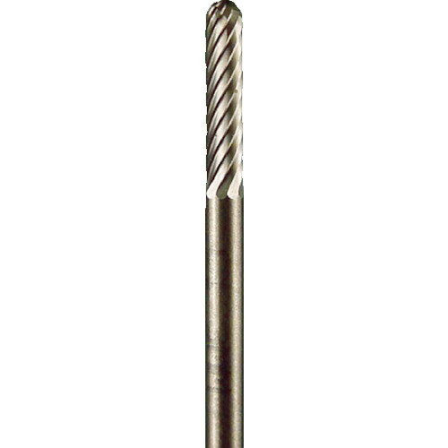 オレンジブック トラスコ中山　TRUSCOMinimo 超硬カッター スパイラルカット Φ3 軸径3.0mm 〔品番:BC2022〕[ 注番:4988116]特長●切削性、耐摩耗性、耐久性に優れています。●重切削から精密切削まで目的に合わせ豊富なサイズやカット形状があります。用途●各種被削材の研削、研磨、切削に。仕様●形状：円柱先丸(スパイラルカット)●刃径(mm)：3.0●刃長(mm)：14●軸径(mm)：3.0●軸長(mm)：24.5●全長(mm)：38.5●最高使用回転数(rpm)：50000●オール超硬/ロー付：ロー付仕様2●適合素材：工具鋼、合金鋼、一般鋼、ステンレス、アルミニウム、銅材質/仕上セット内容/付属品注意●作業時は必ず安全帽、安全メガネなどの保護具をご着用ください。●最高使用回転数は推奨値です。原産国（名称）日本JANコード4571130854826本体質量6gオレンジブック トラスコ中山　TRUSCOMinimo 超硬カッター スパイラルカット Φ3 軸径3.0mm 〔品番:BC2022〕[注番:4988116][本体質量：6g]《包装時基本サイズ：12×74×12》〔包装時質量：6g〕分類》電動・油圧・空圧工具》研削研磨用品》超硬バー☆納期情報：仕入れ先通常在庫品 (欠品の場合有り)