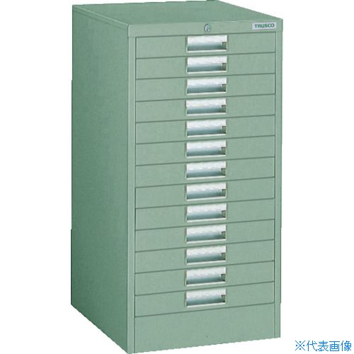 Rakuten - ■TRUSCO WVR型キャビネット 450X500XH880 引出13段 WVRL13(5008387)[法人限定][直送元]