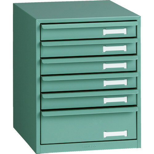 ■TRUSCO 卓上ツールケース 6段 264X327XH327 TL1S5(5021456)