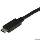 ■スターテック USBケーブル/A-C/50cm/USB 3.1 Gen2/10Gbps/オス・オス/BK USB31AC50CM(5026339)[法人・事業...