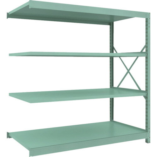 ■TRUSCO R3型中量棚 1800X900XH1800 4段 連結 R36694B(5051878)[法人限定][直送元]