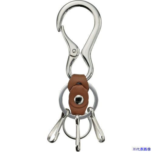 オレンジブック トラスコ中山　TRUSCOMARKEY カラビナキーホルダー 〔品番:CK7〕[ 注番:5095856]特長●ダイキャスト製のカラビナです。仕様●色：サテンシルバー●横(mm)：38●縦(mm)：128仕様2材質/仕上●亜鉛ダイカストセット内容/付属品注意原産国（名称）中国JANコード4953759101879本体質量48gオレンジブック トラスコ中山　TRUSCOMARKEY カラビナキーホルダー 〔品番:CK7〕[注番:5095856][本体質量：48g]《包装時基本サイズ：190×50×8》〔包装時質量：48g〕分類》保護具》墜落・落下防止用品》カラビナ☆納期情報：仕入れ先通常在庫品 (欠品の場合有り)