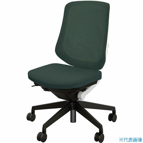 Other - ■NAIKI 事務用チェアー”セリフト”肘なしタイプ SLEN512FPDGR(5096089)[送料別途お見積り][法人限定][直送]
