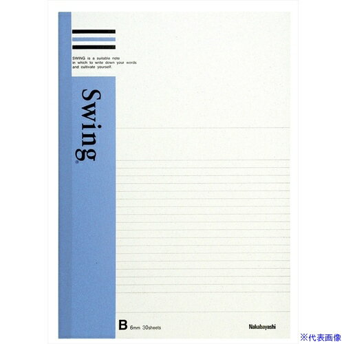 ■ナカバヤシ ノ−ト B5B罫30枚 305B(5109318)×10[送料別途お見積り][法人限定][掲外取寄]のサムネイル